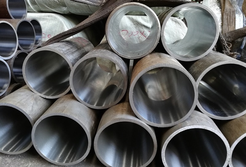 Steel honed tubes